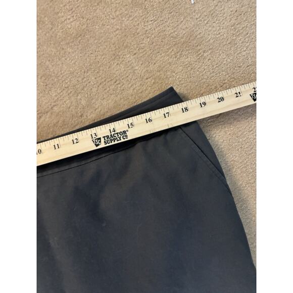 Merona Charcoal Gray career Skirt With Pockets Size 14 - Picture 3 of 5